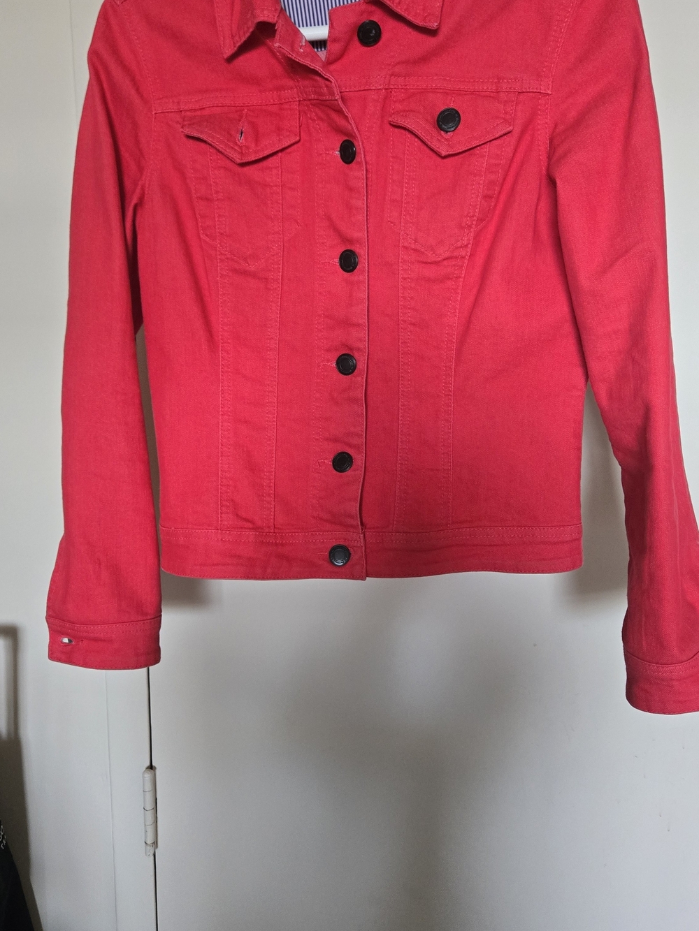 Parasuco Red Denim Jacket